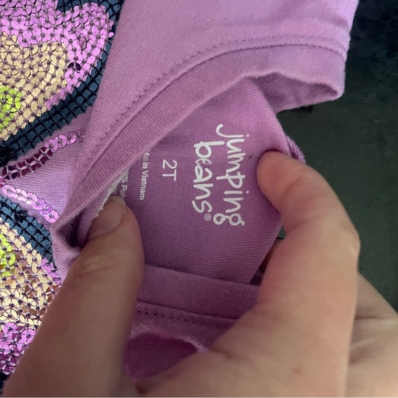 Jumping Beans Purple Butterfly Toddler Outfit Size 2T - Picture 5 of 5